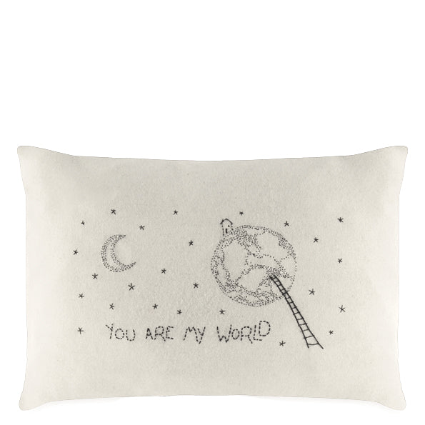 Wool Cushion - You are my world