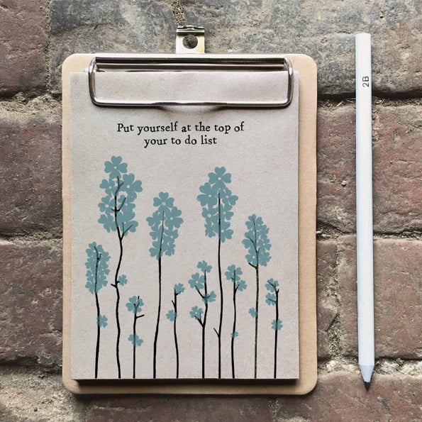 Small Clip Pad - Put Yourself Top