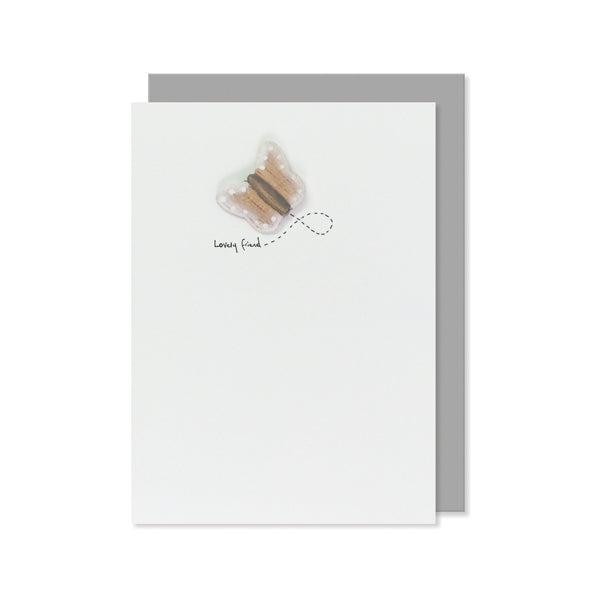 Lovely Friend Card - Butterfly