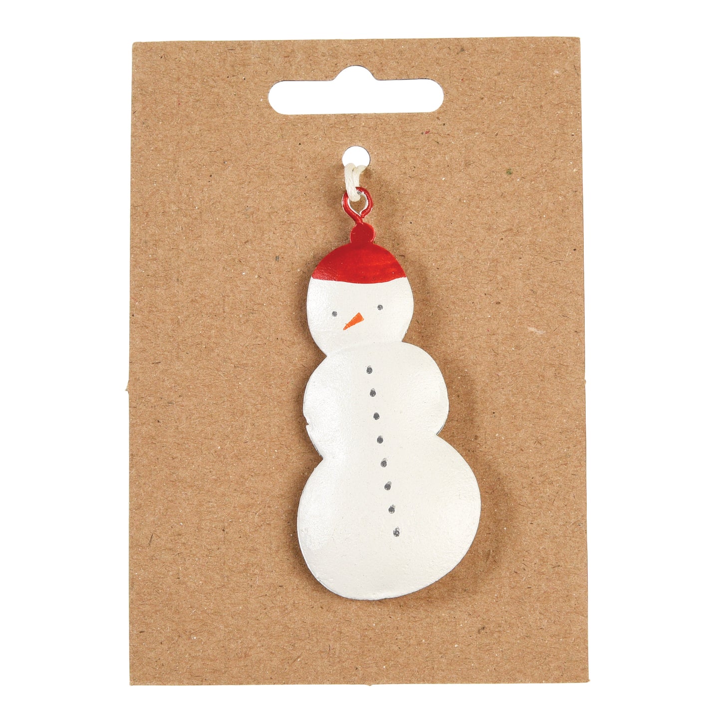 Snowman Metal Decoration