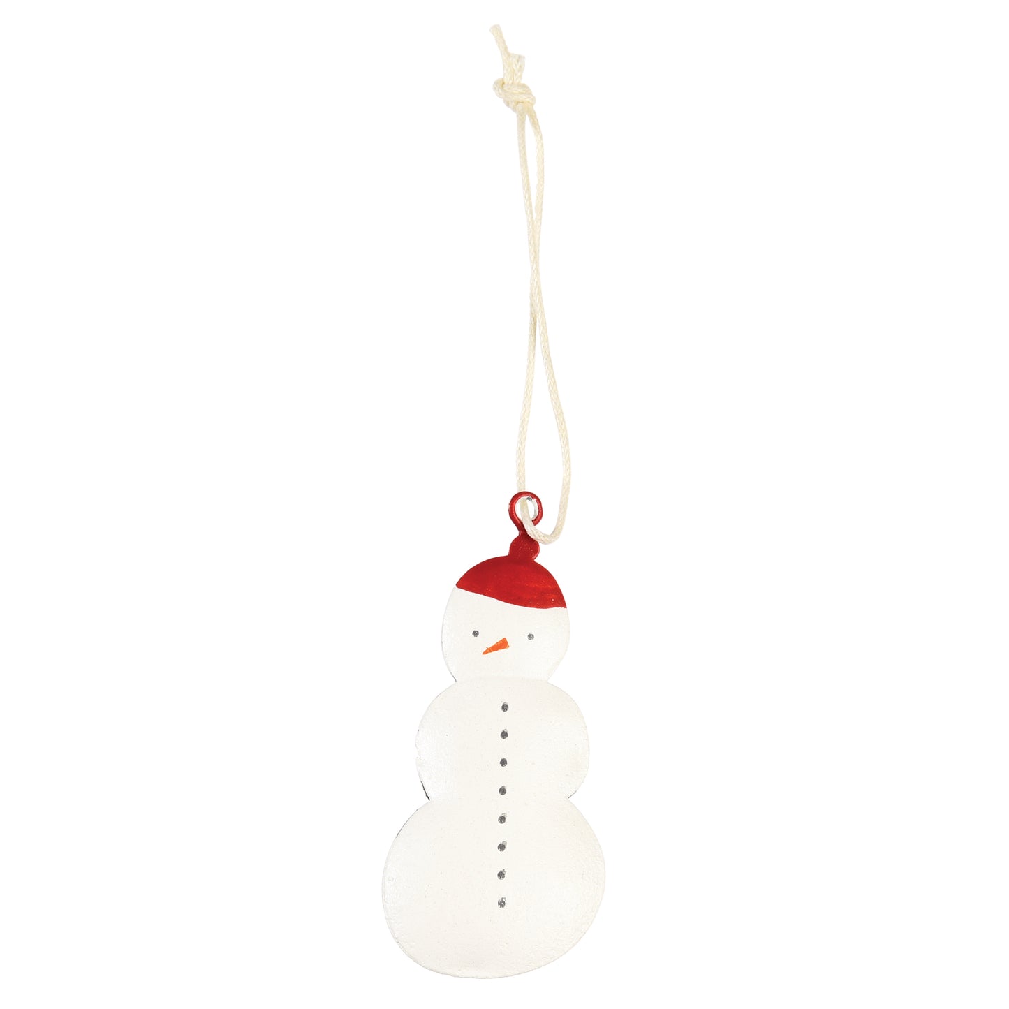 Snowman Metal Decoration
