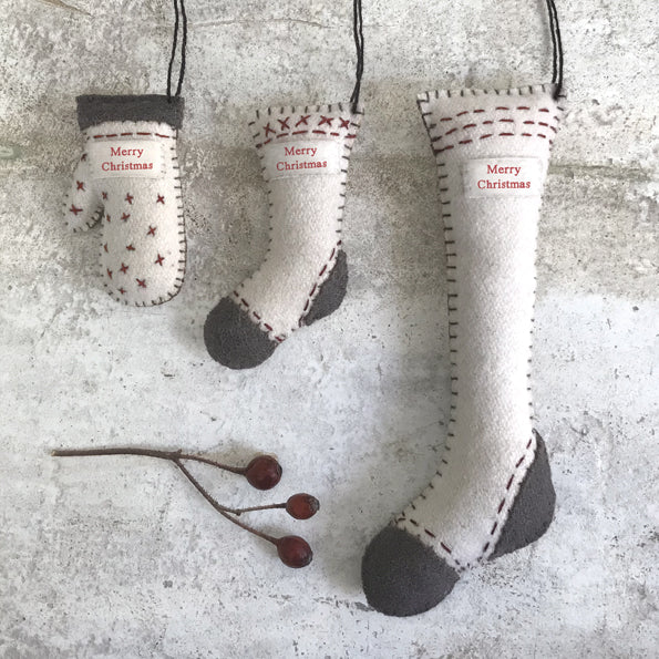 Felt Hanging Stocking - Large