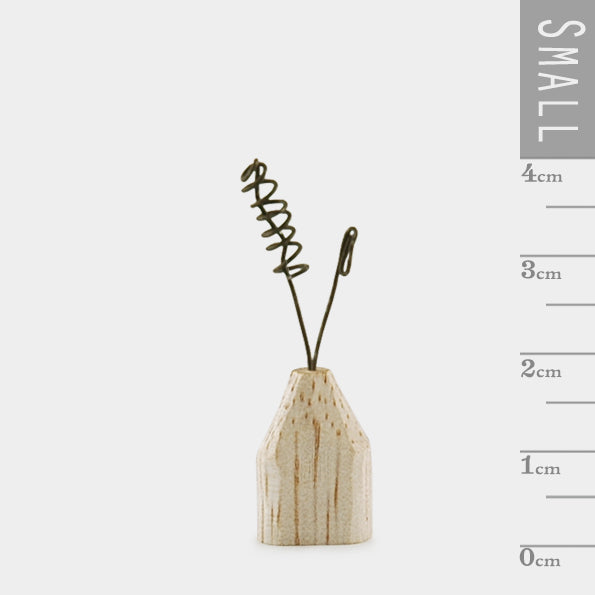 Tiny Wire Potted Plant