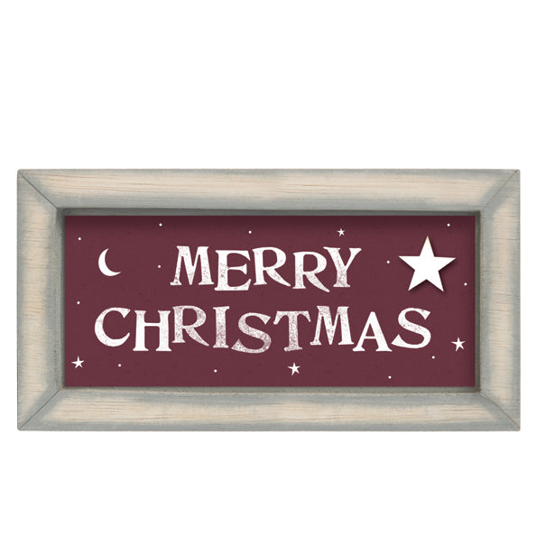 Wooden Merry Christmas Sign