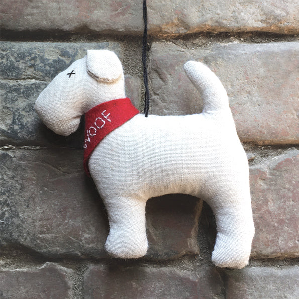 Bertie with Red Scarf