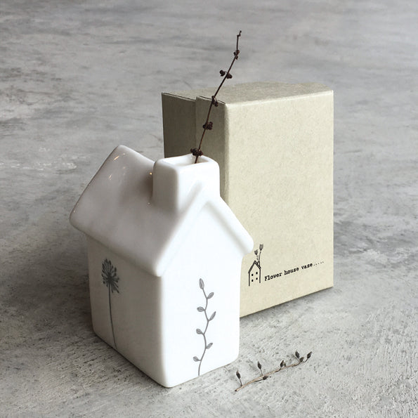 Boxed House Flower Vase - Small
