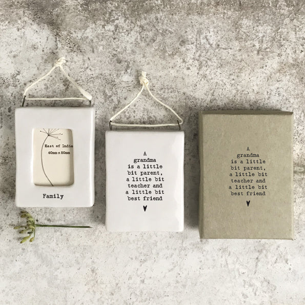 Mini Hanging Frame - Family