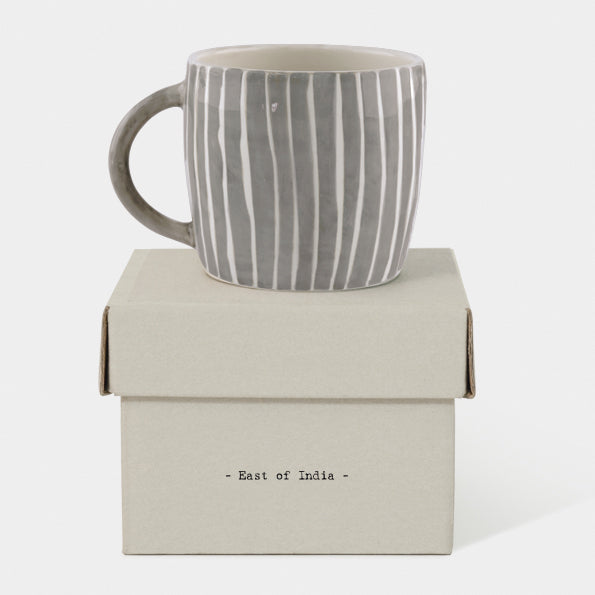 Boxed Rustic Mug - Painted Wash
