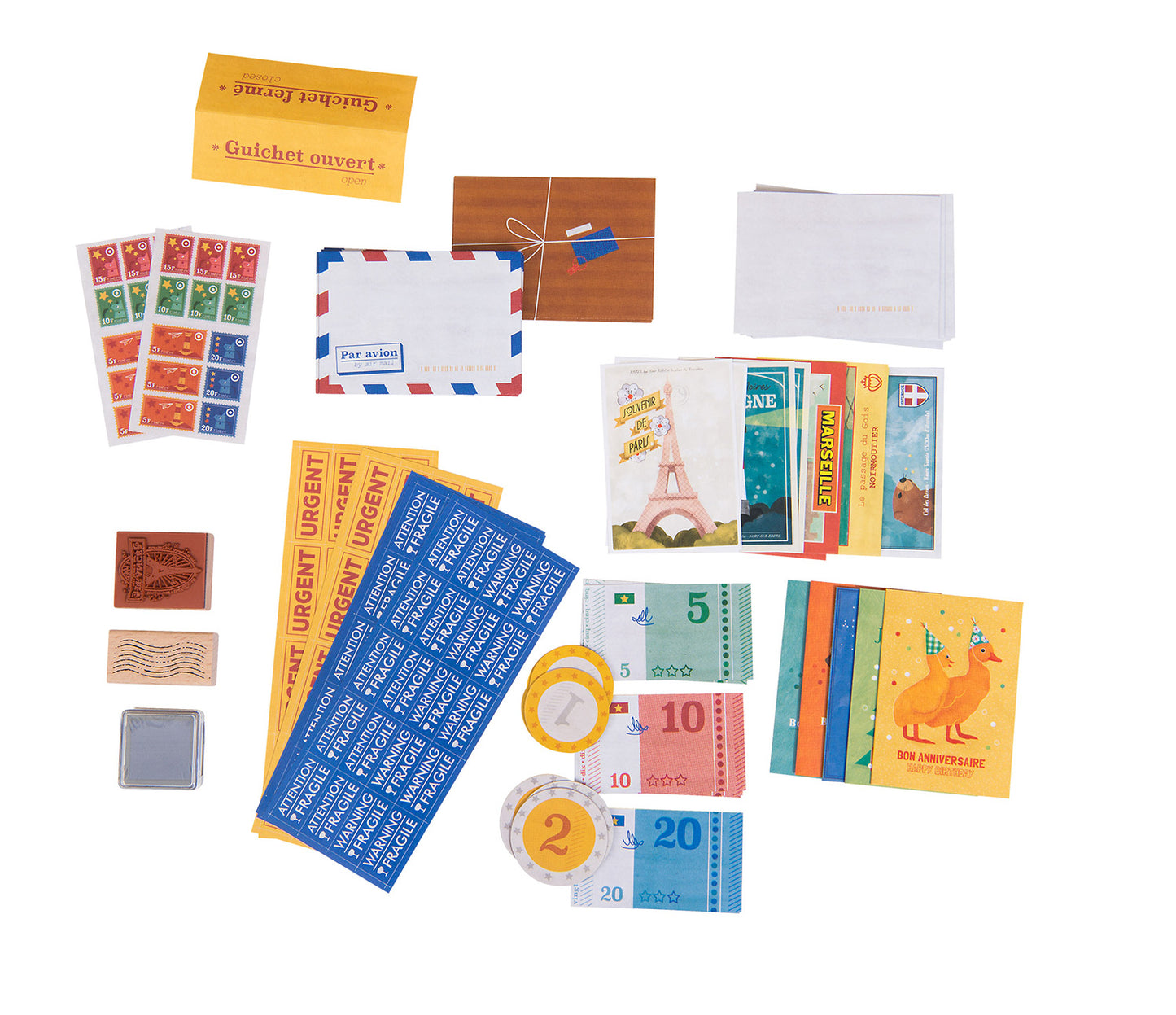 Pretend and play Post office set Moulin Roty