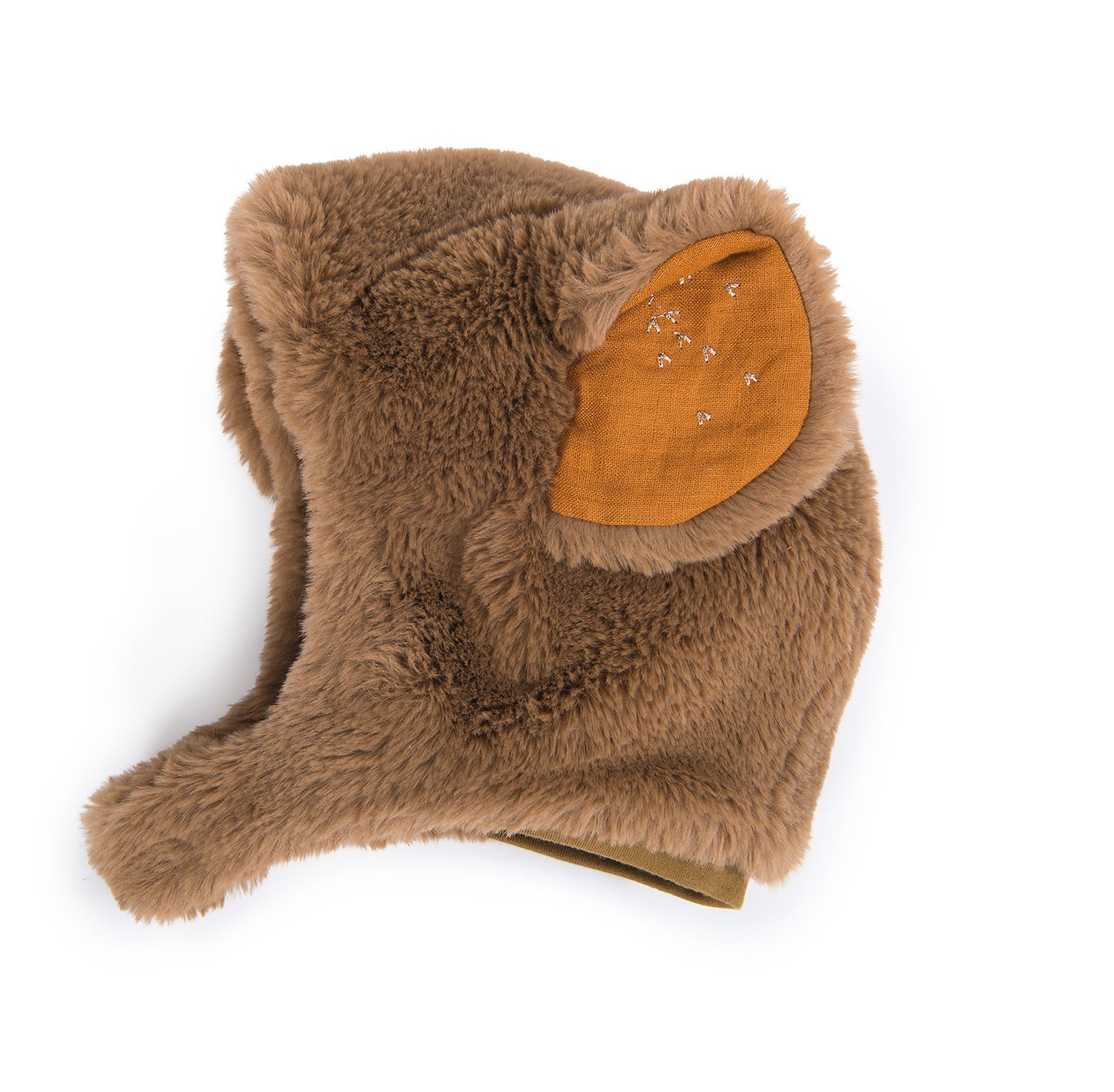 Brown bear cap Rendez-vous chemin du loup Moulin Roty