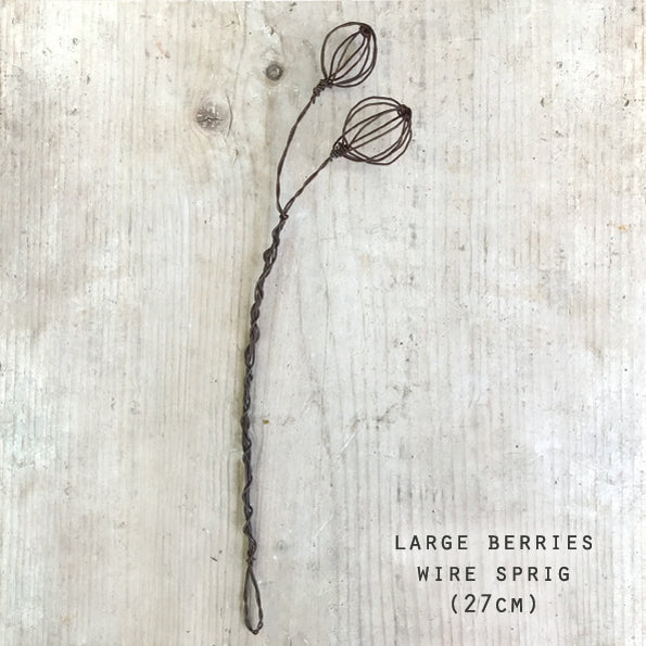 Wire Sprig - Large Berries