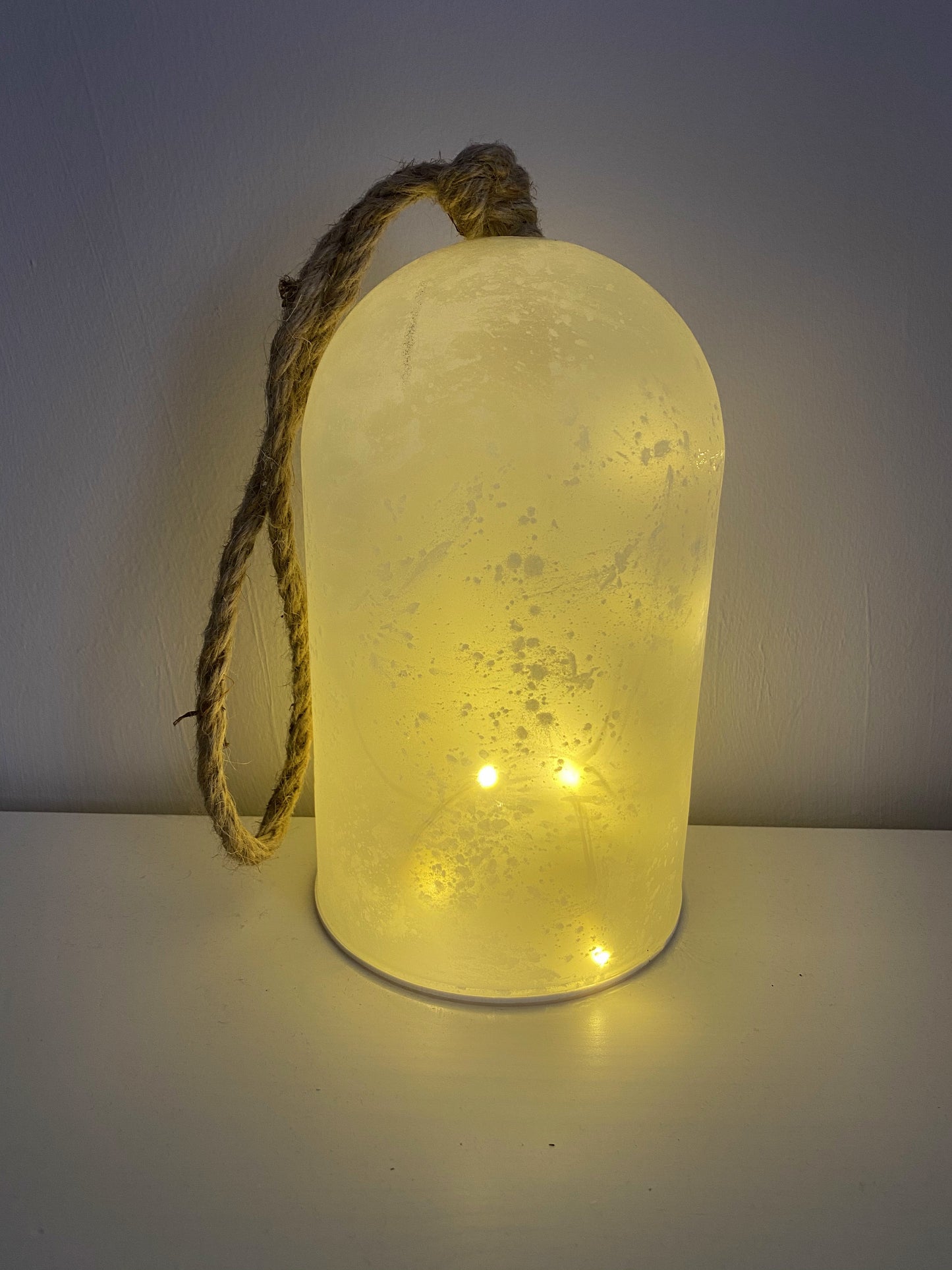 Hanging Dome with Fairy Lights