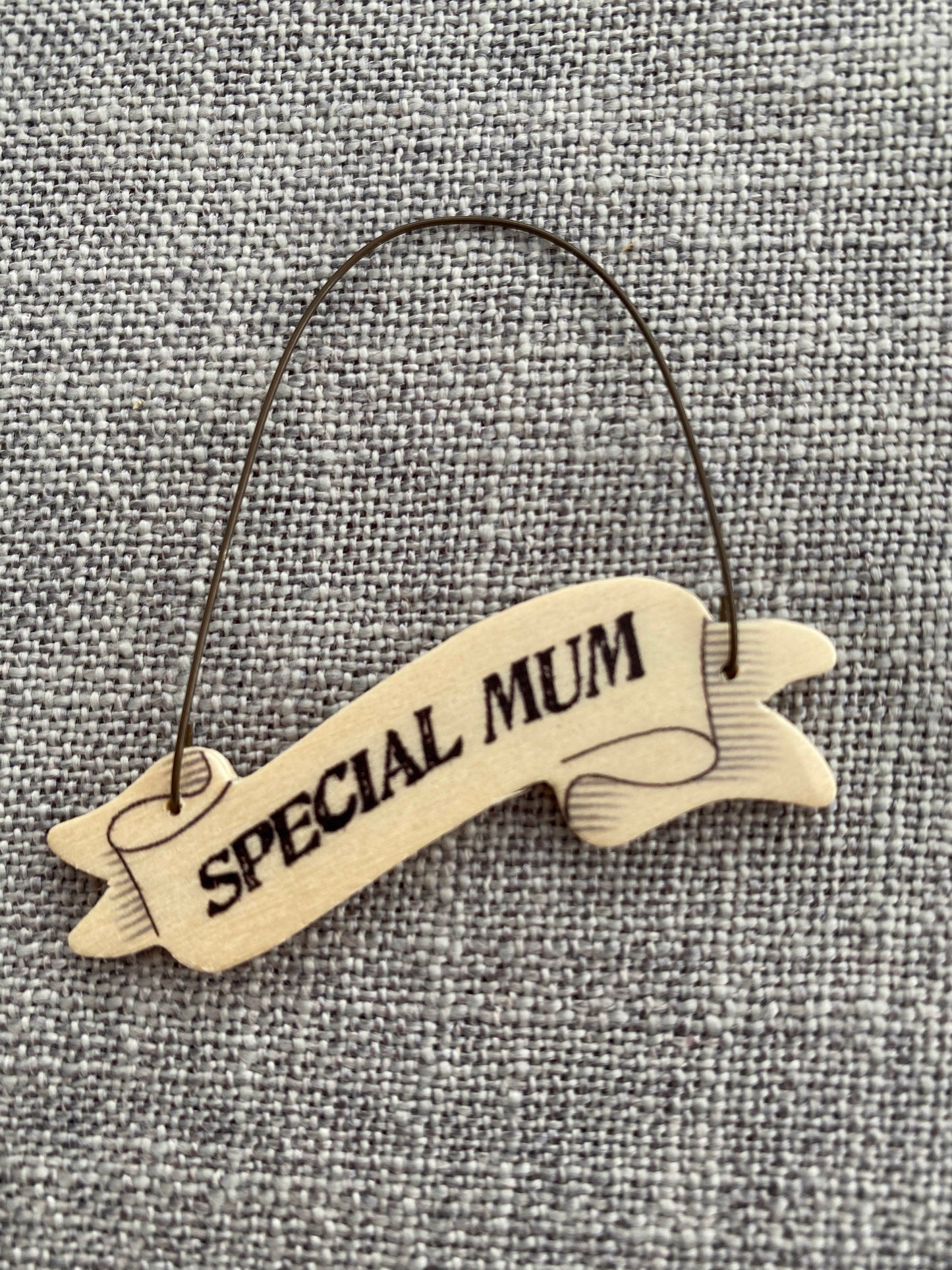 Small Wooden Sign - Mum