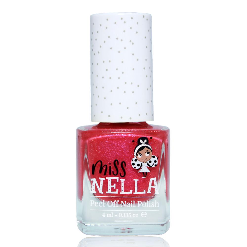 Tickle Me Pink Glitter 4ml Peel off Children's Nail Polish