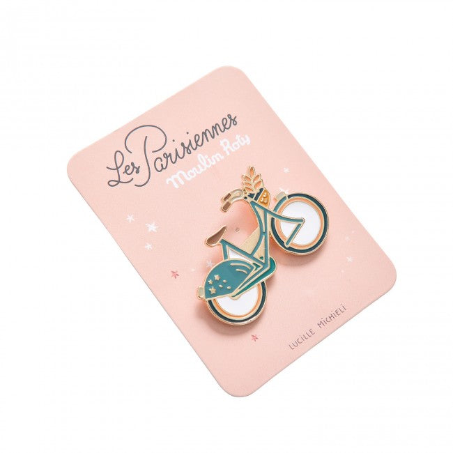 Enamel pin - bike