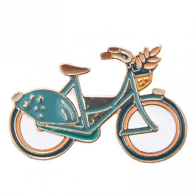 Enamel pin - bike