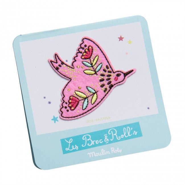 Embroidered patch - Bird