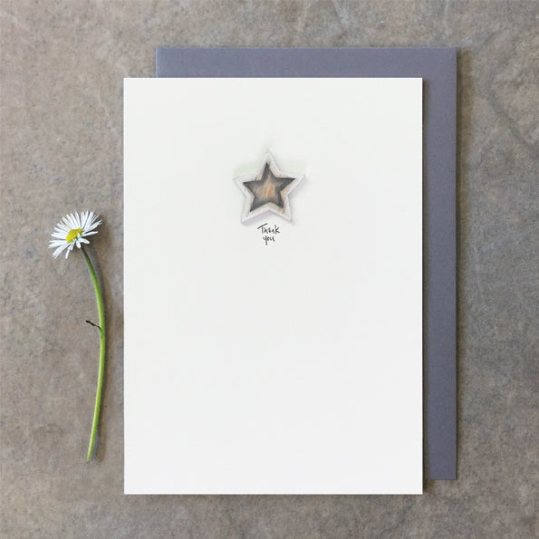 Thank You Card - Star