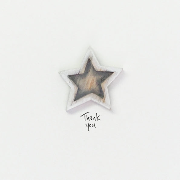Thank You Card - Star