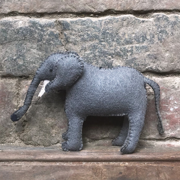 Felt Elephant - Humphrey