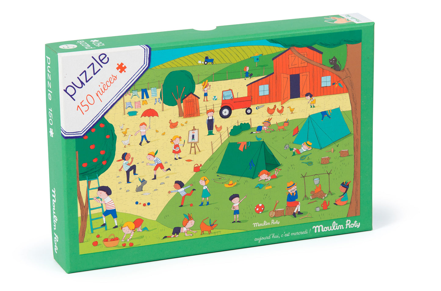 Moulin Roty In Countryside Puzzle
