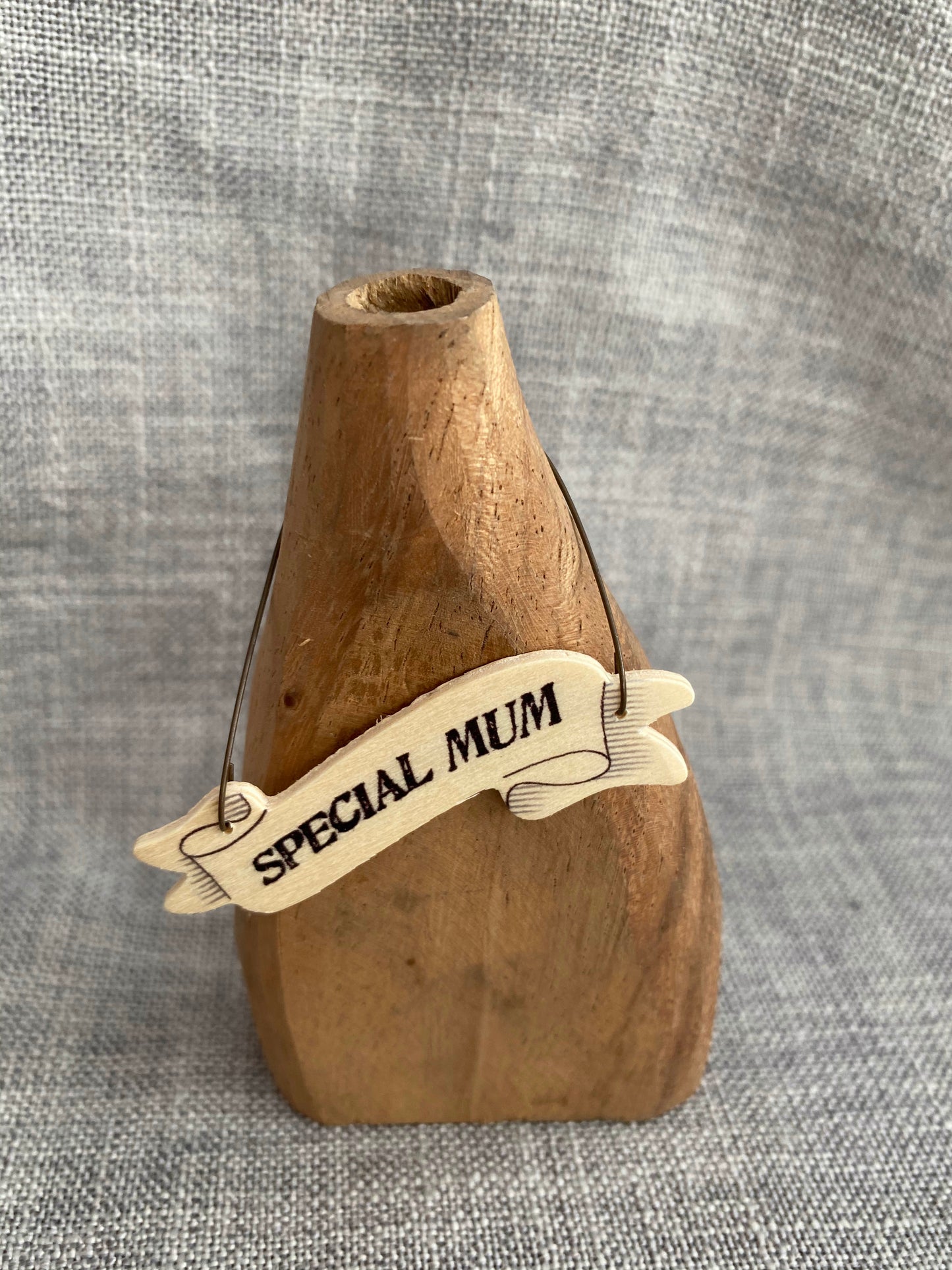 Small Wooden Sign - Mum