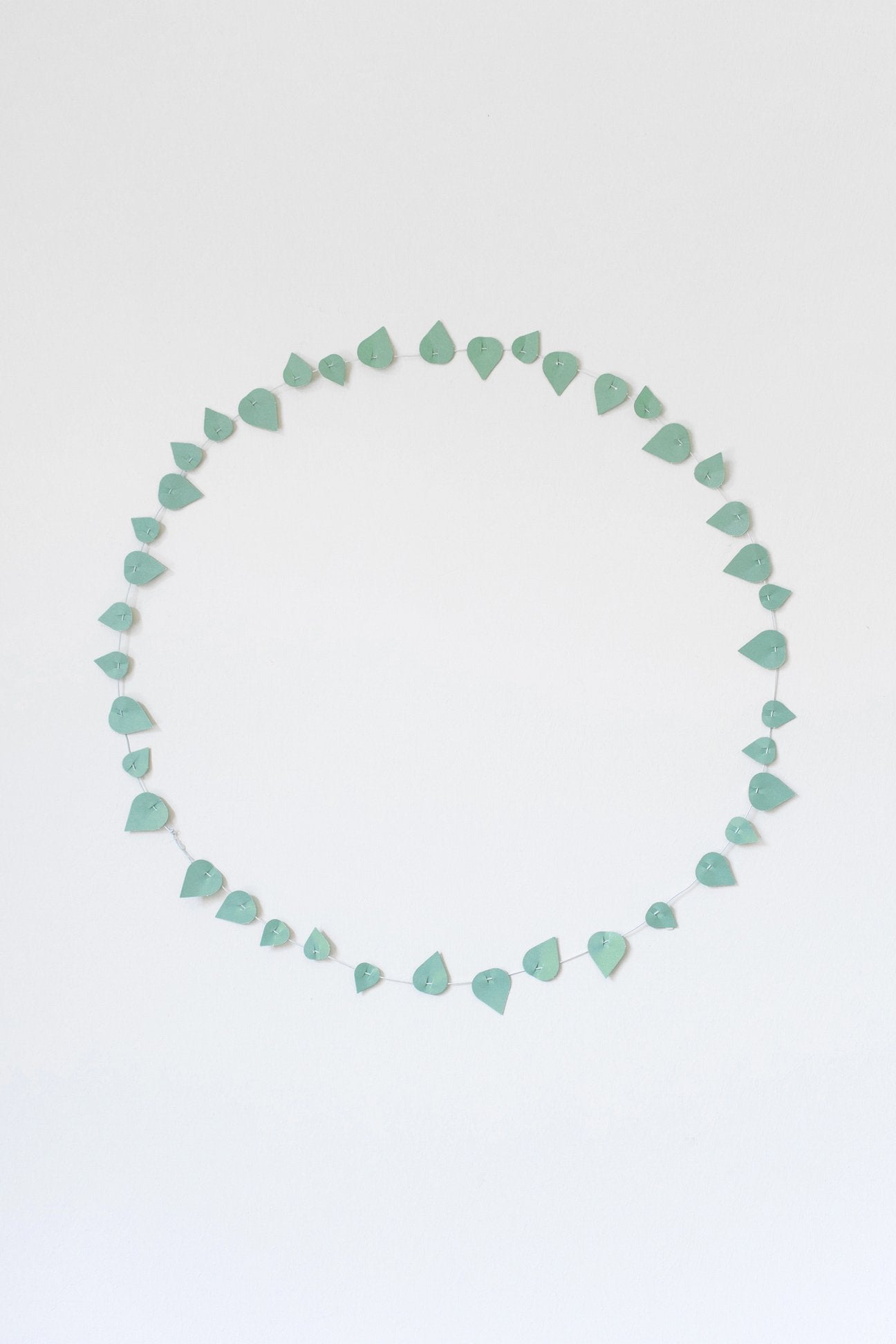 TWIG paper leaves in new mint with wire