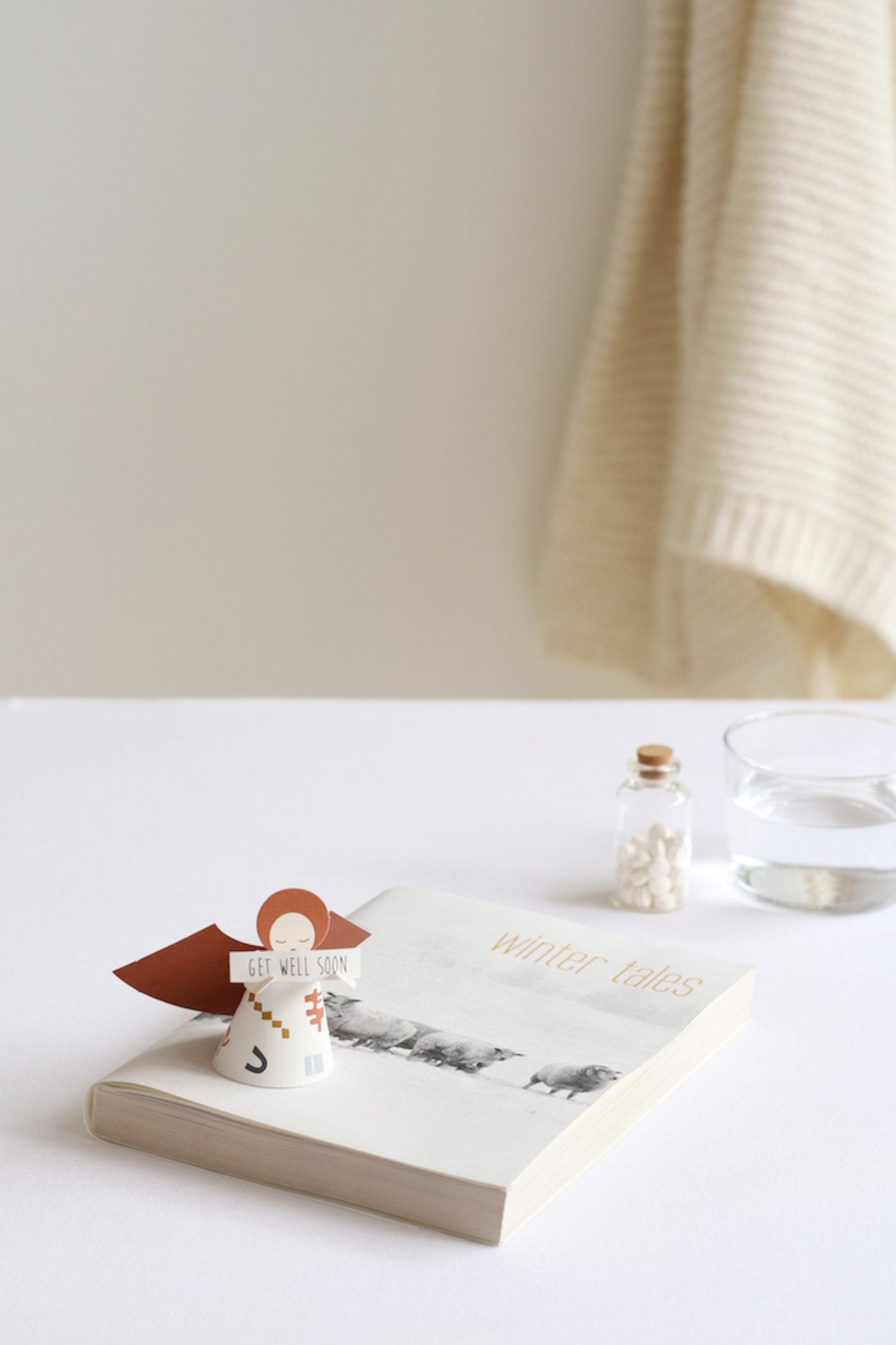 Mini DIY FRIDUR paper angel decorations