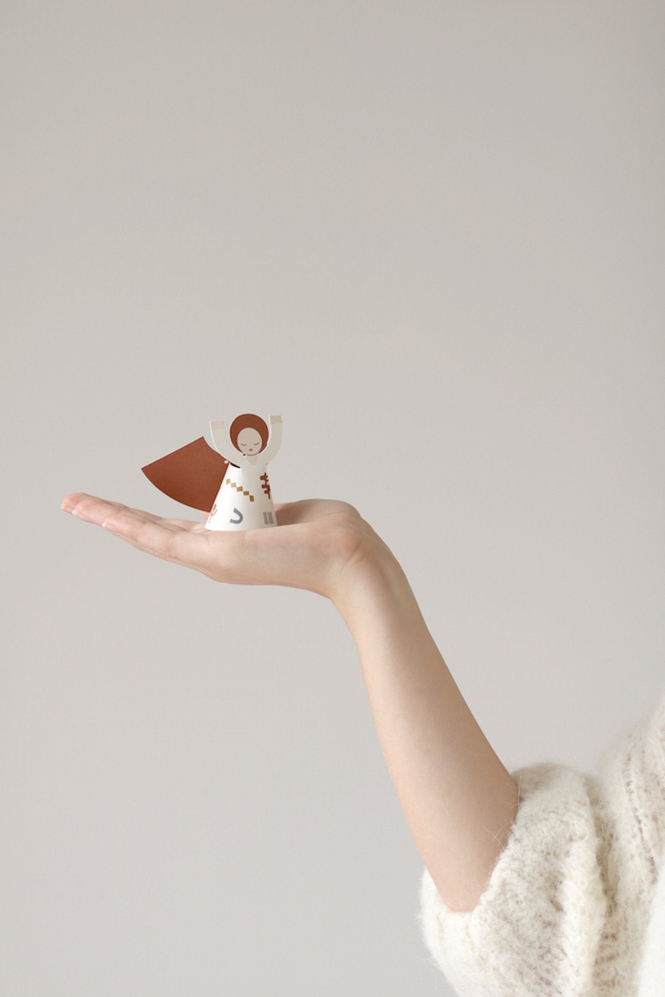 Mini DIY FRIDUR paper angel decorations