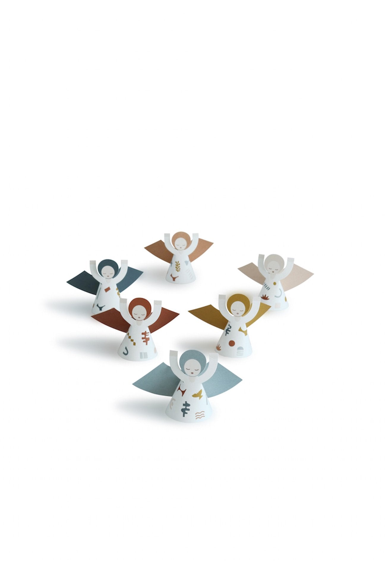 Mini DIY FRIDUR paper angel decorations